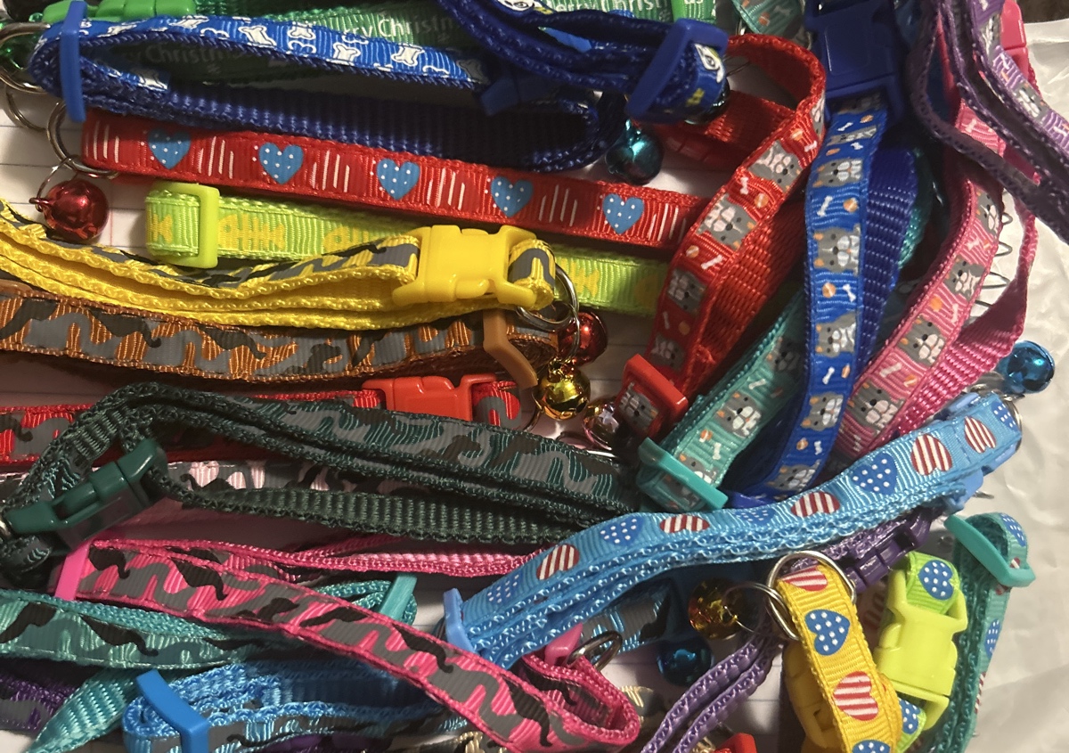 Small dog collars (options available)