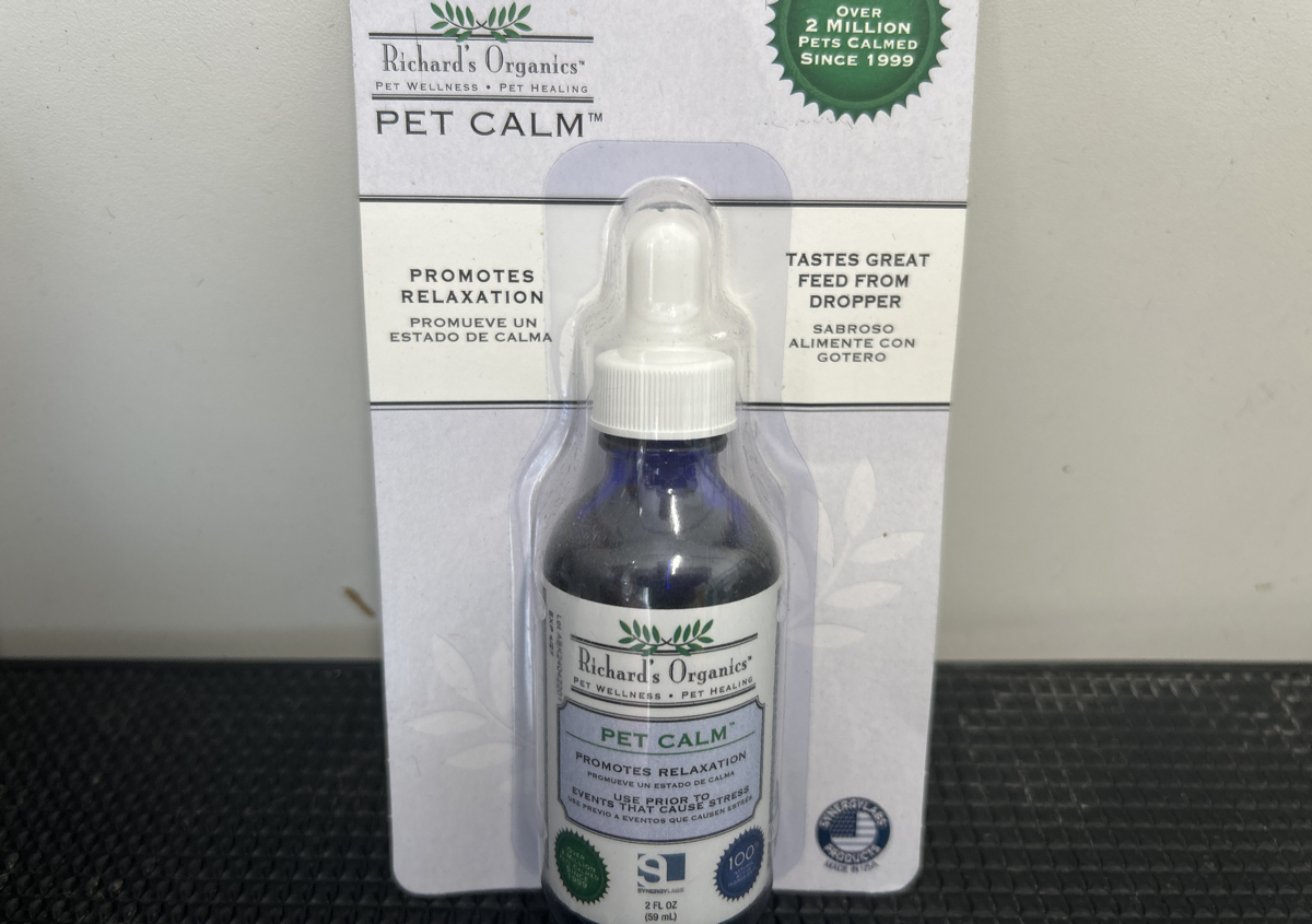 Pet calming drops by Richard‘s organics
