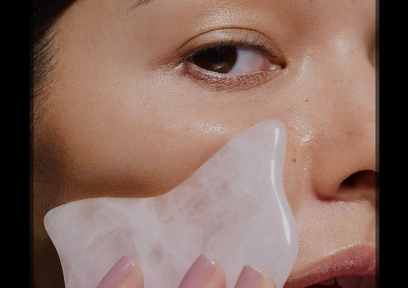 Glam makeup including mini facial /Guasha