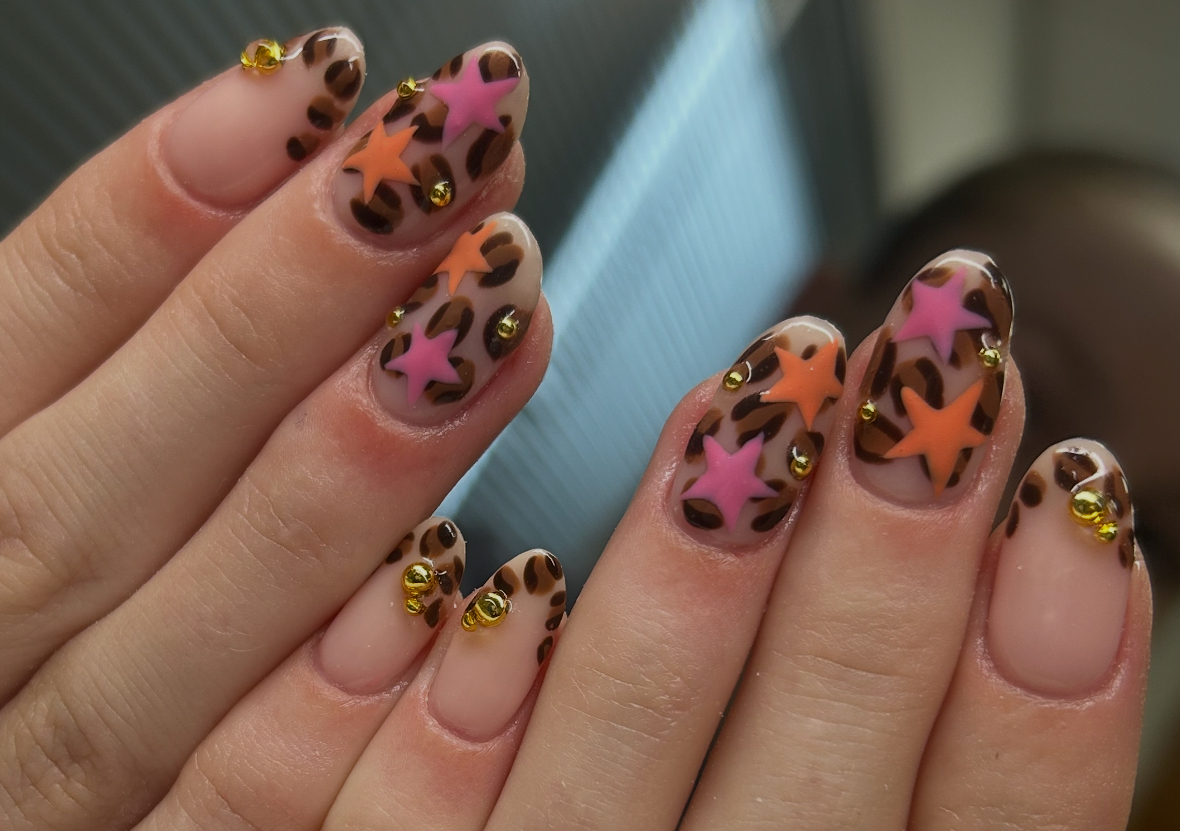 Mystery GelX nail set🌀 (4/4)