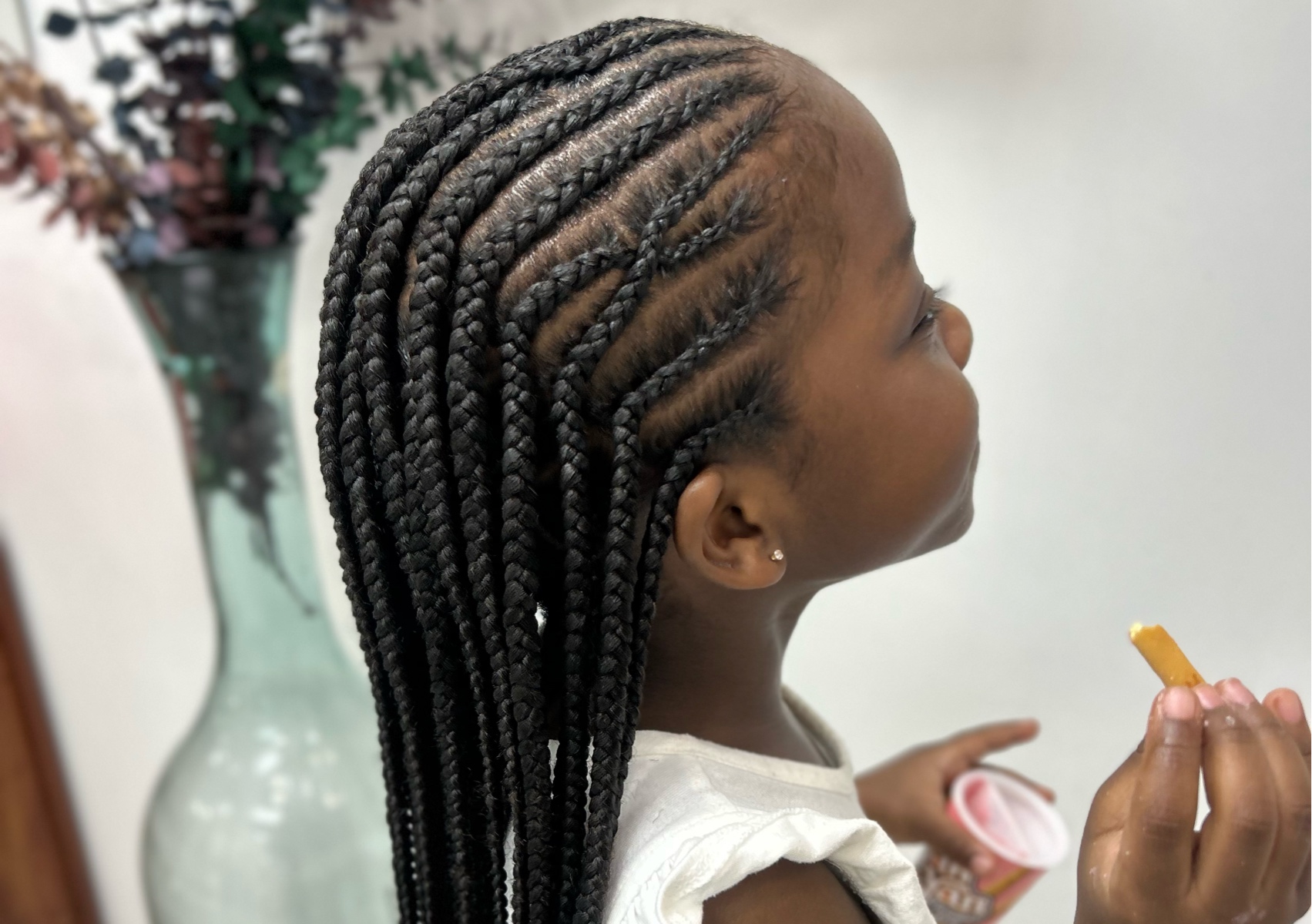 KNOTLESS  BRAIDS (1-6 years)