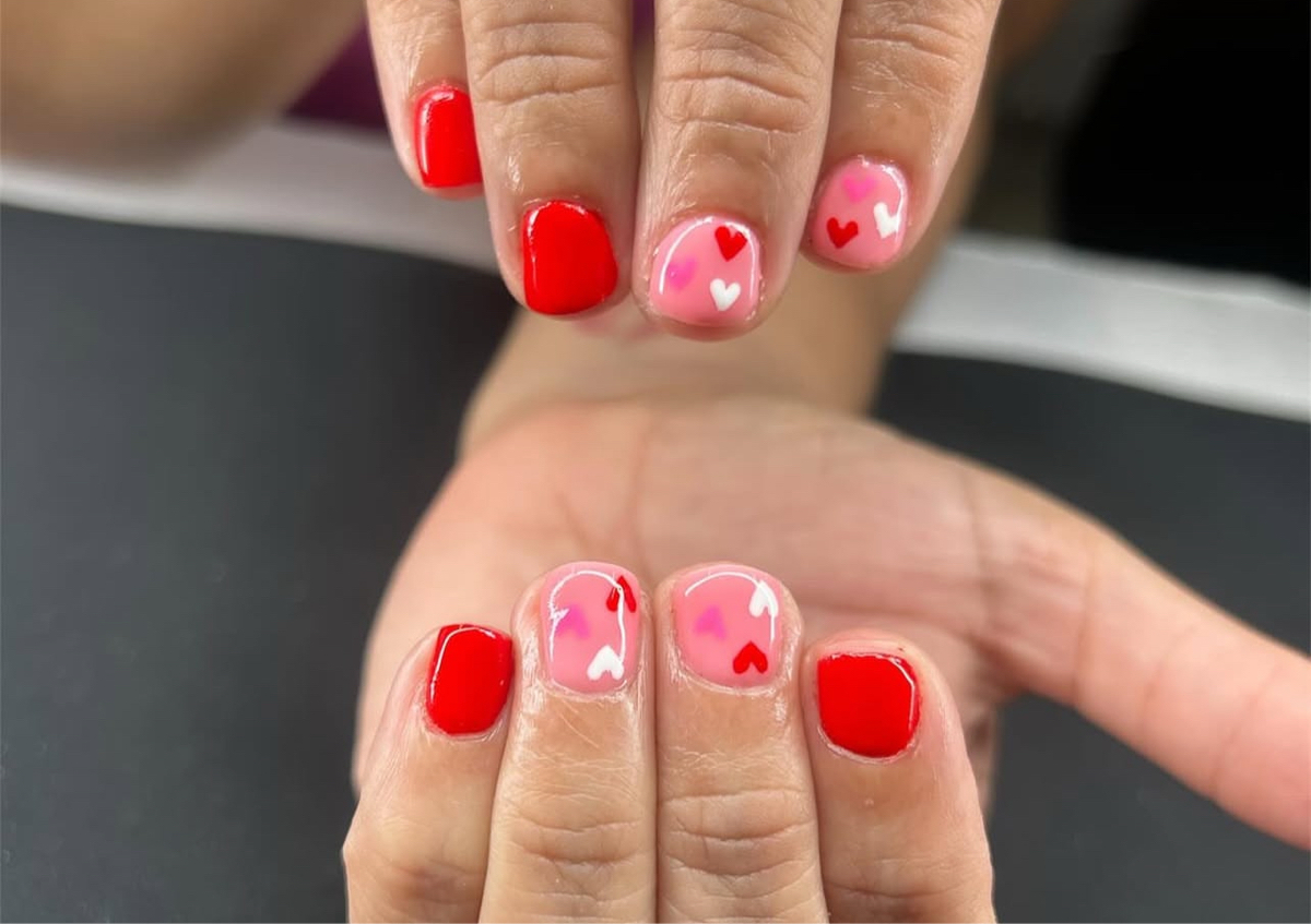 Esmaltado en gel manos