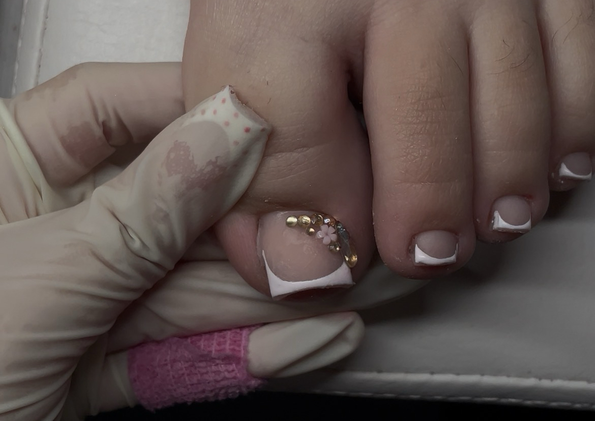 Acrylic / Gel  Toes Full Set 