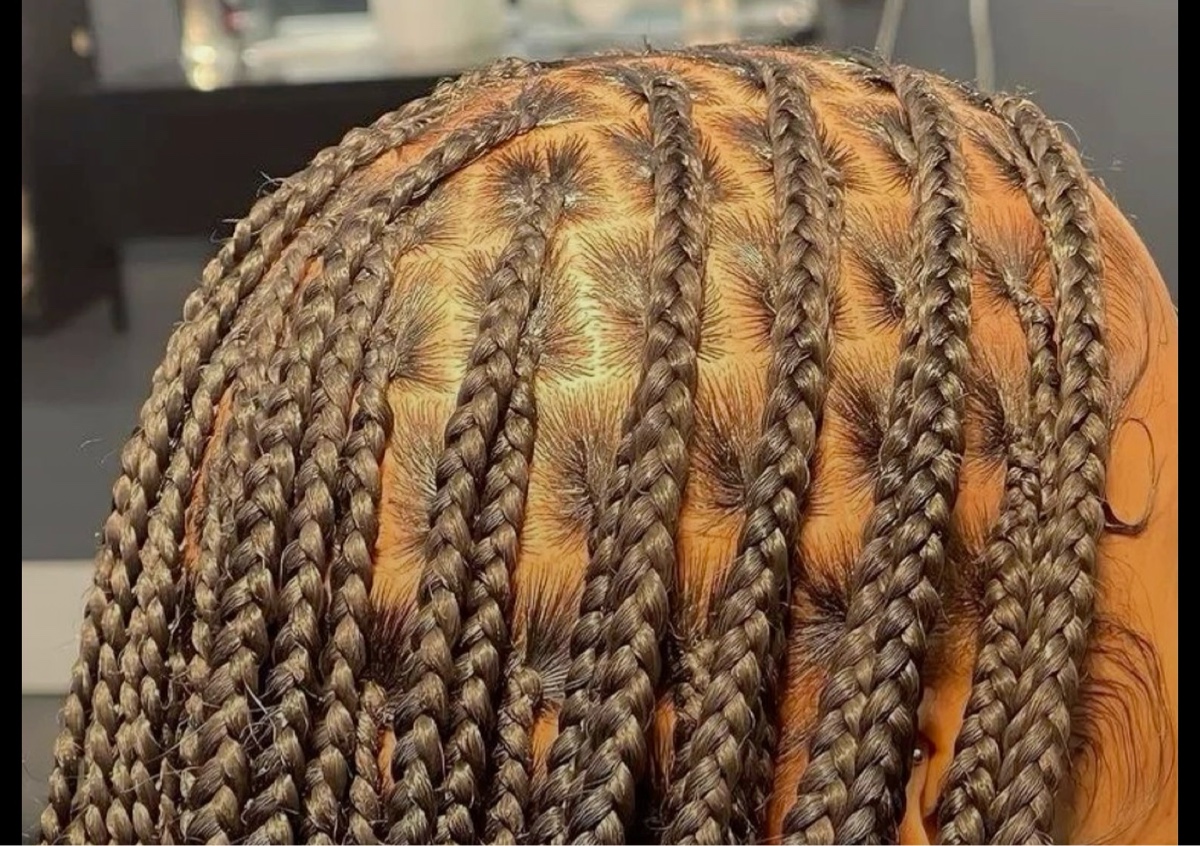 Knotless box braids (small)