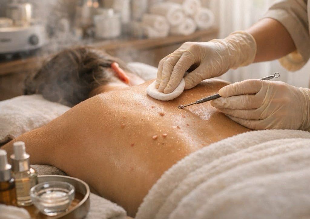 Back facial
