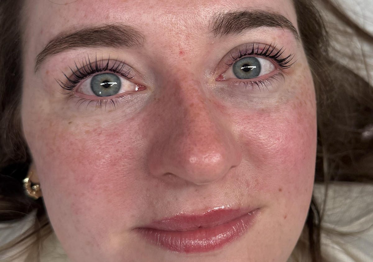 Korean lash lift