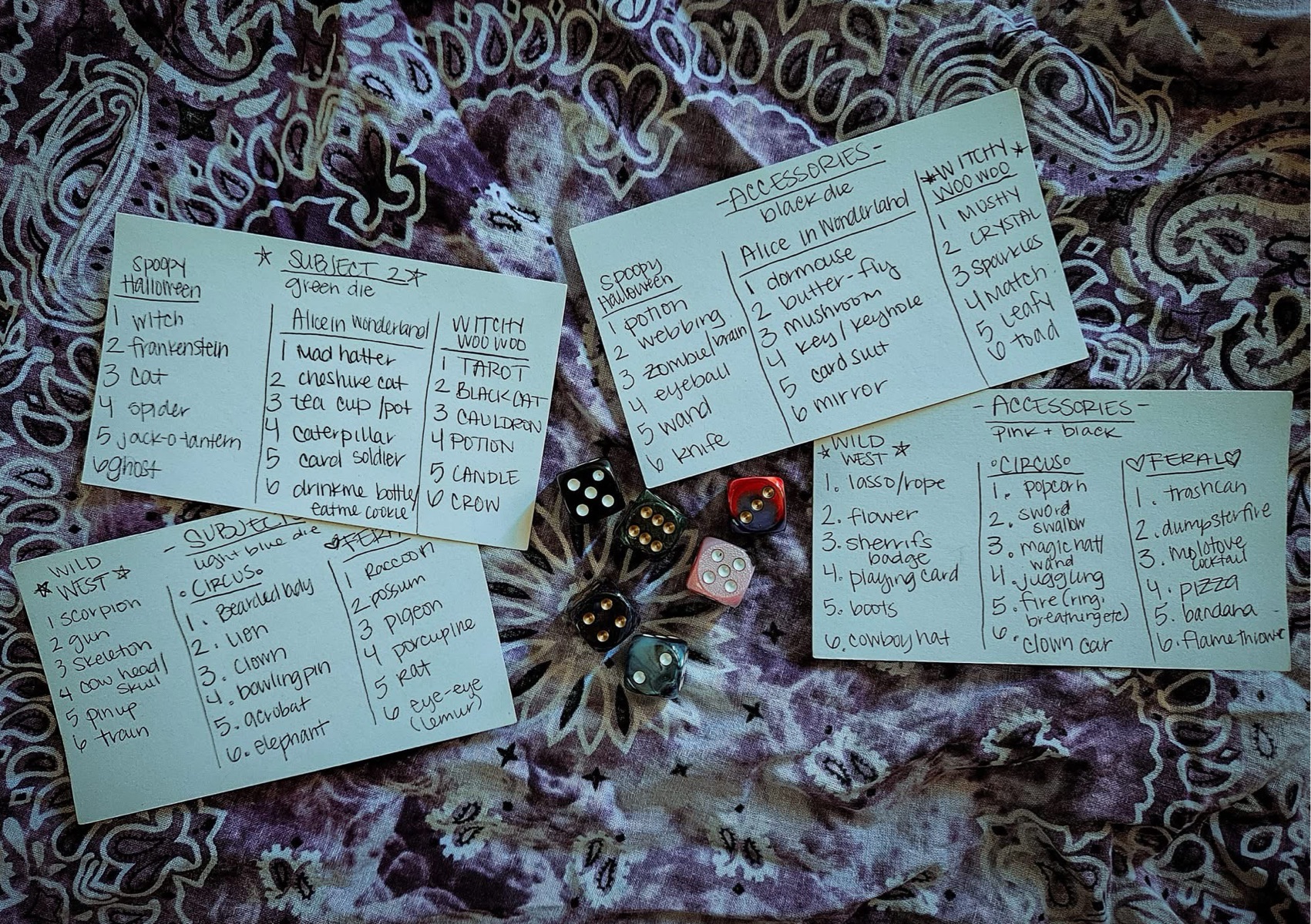 Roll-The-Dice Custom  Tattoo with Willow