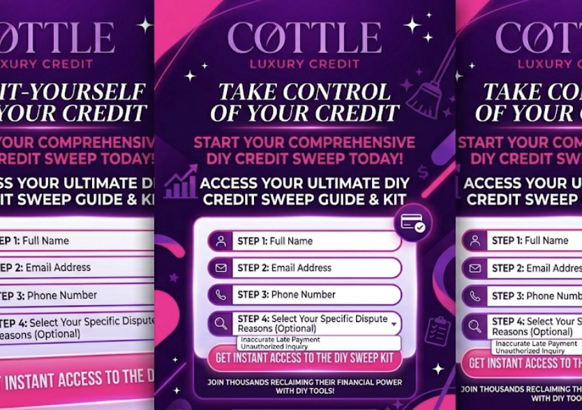 DIY Credit Sweep Package