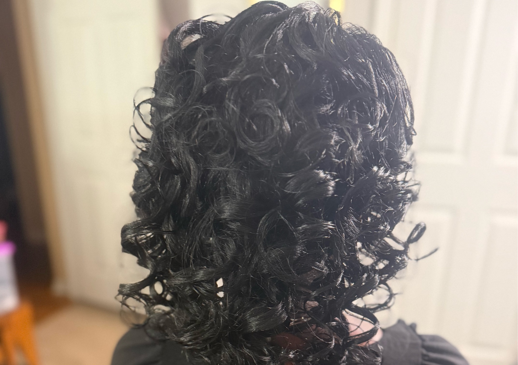 Shampoo/Conditioner/Blow/Curl or Roller Set for relaxed hair