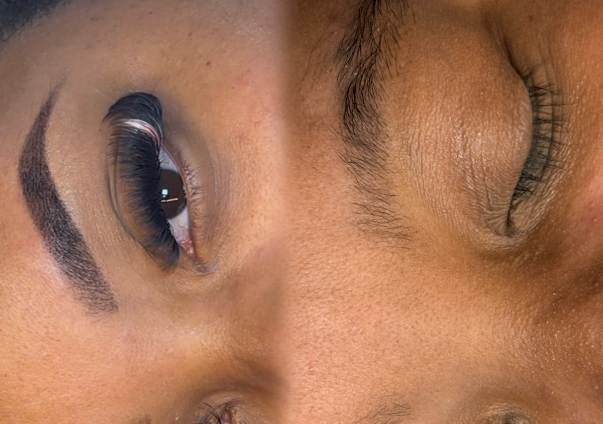 Permanent Brows + Lash extensions