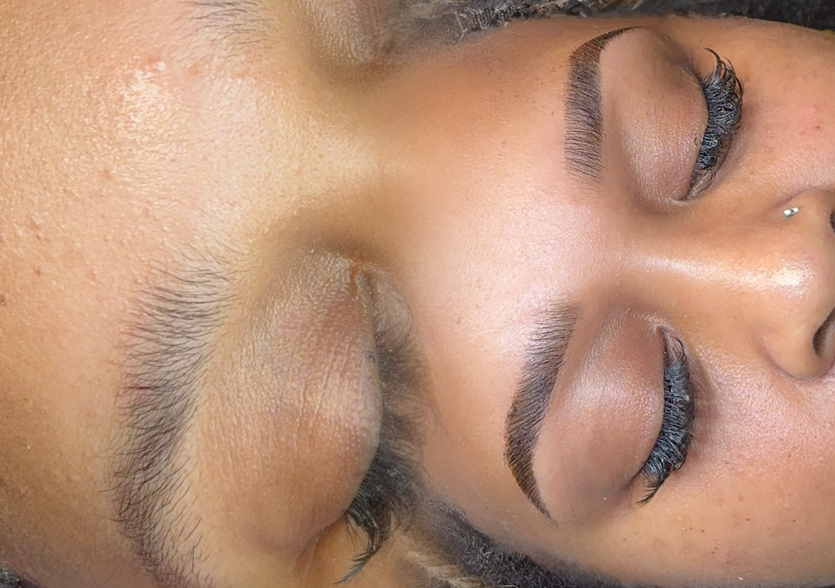 Lamination + shaping + Henna (lasts 10-14+ days) 