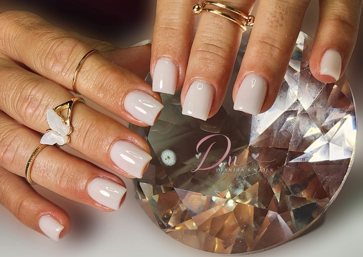 Acrylic Simple Set (One Colored Acrylic or Gel Polish)