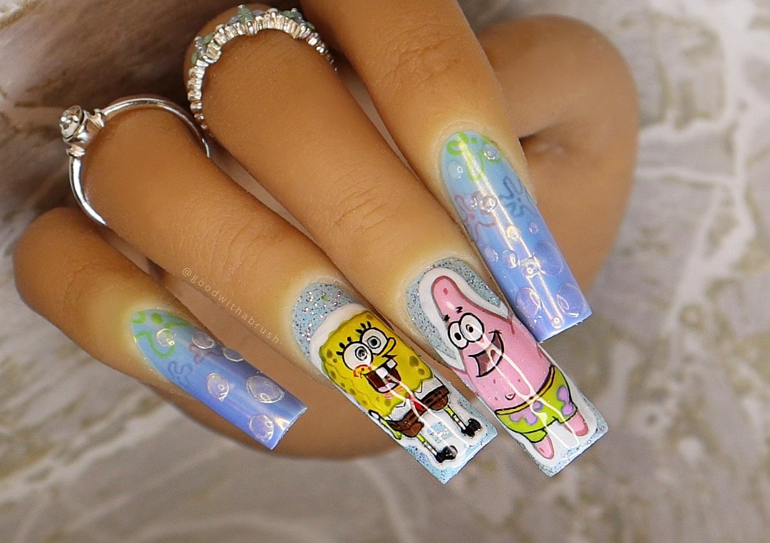 Advanced Nail Art (Characters)  DIRECT MESSAGE NAIL TECH FOR THIS ADD ON