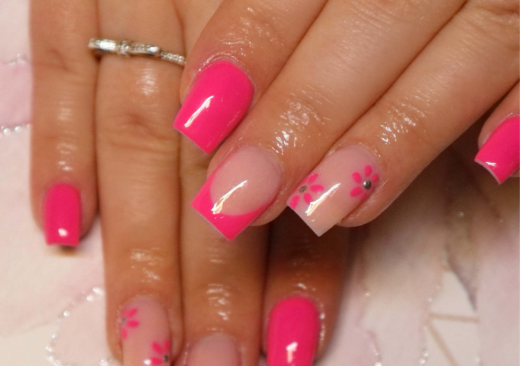 Full set Polygel nails/infill - 2 hour (standard) 