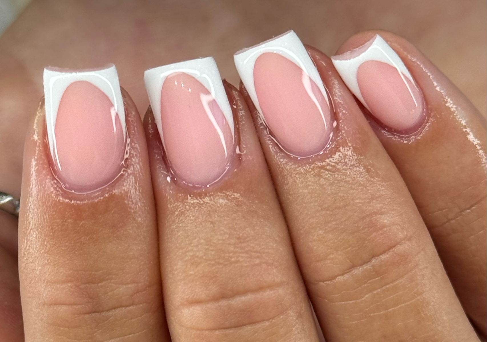 BUILDER GEL - French tips 