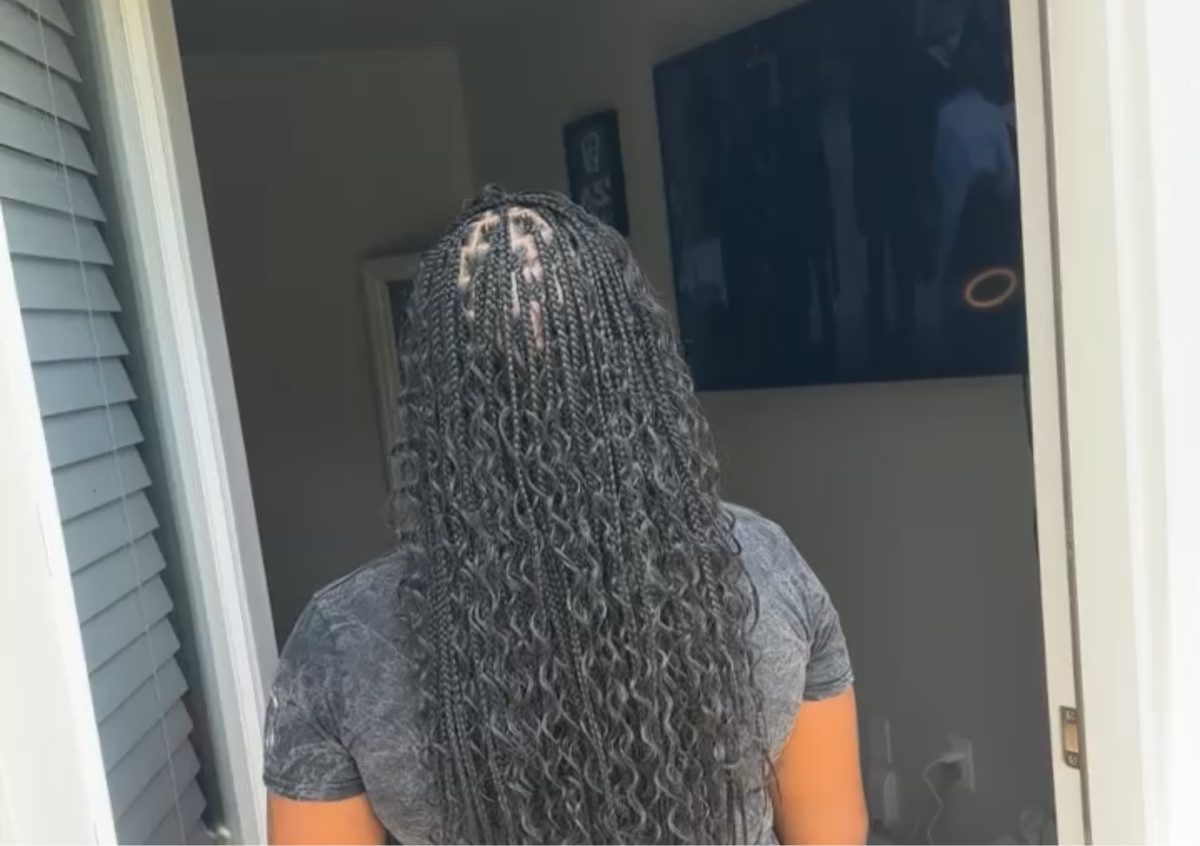 Small Boho Knotless Butt Length