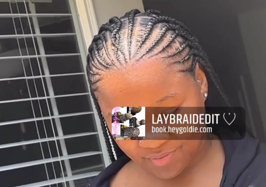 Fulani Braids Thigh Length