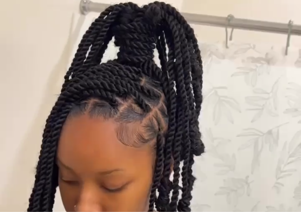 Invisible locs mid back