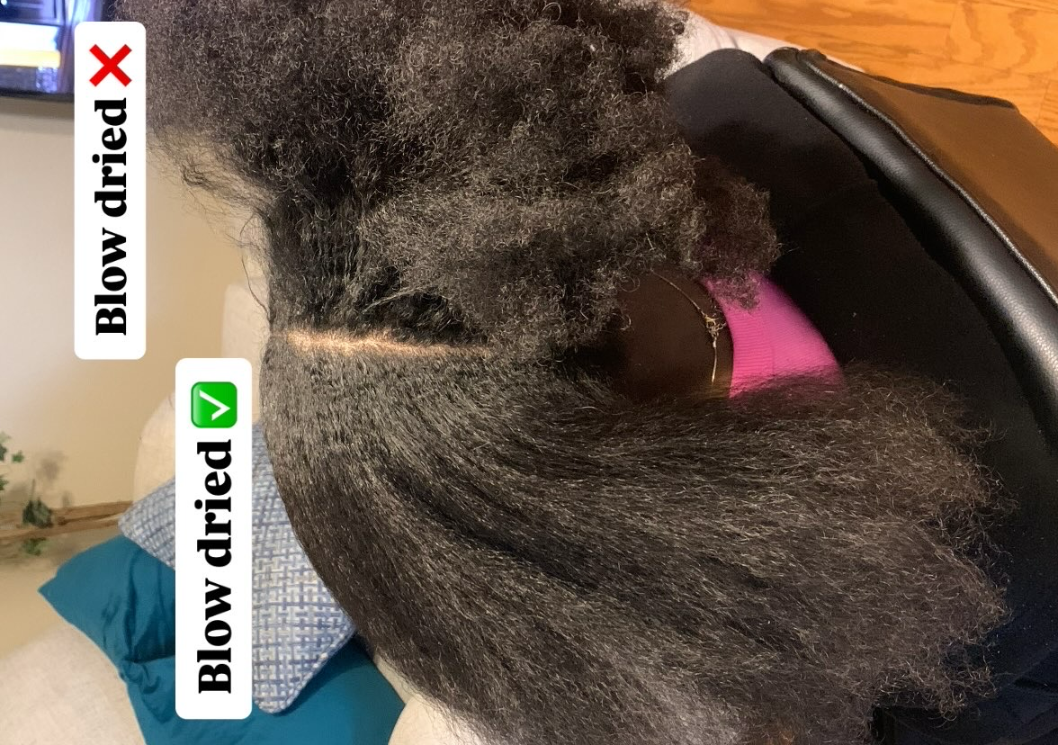 Blow drying ‼️‼️ read description 