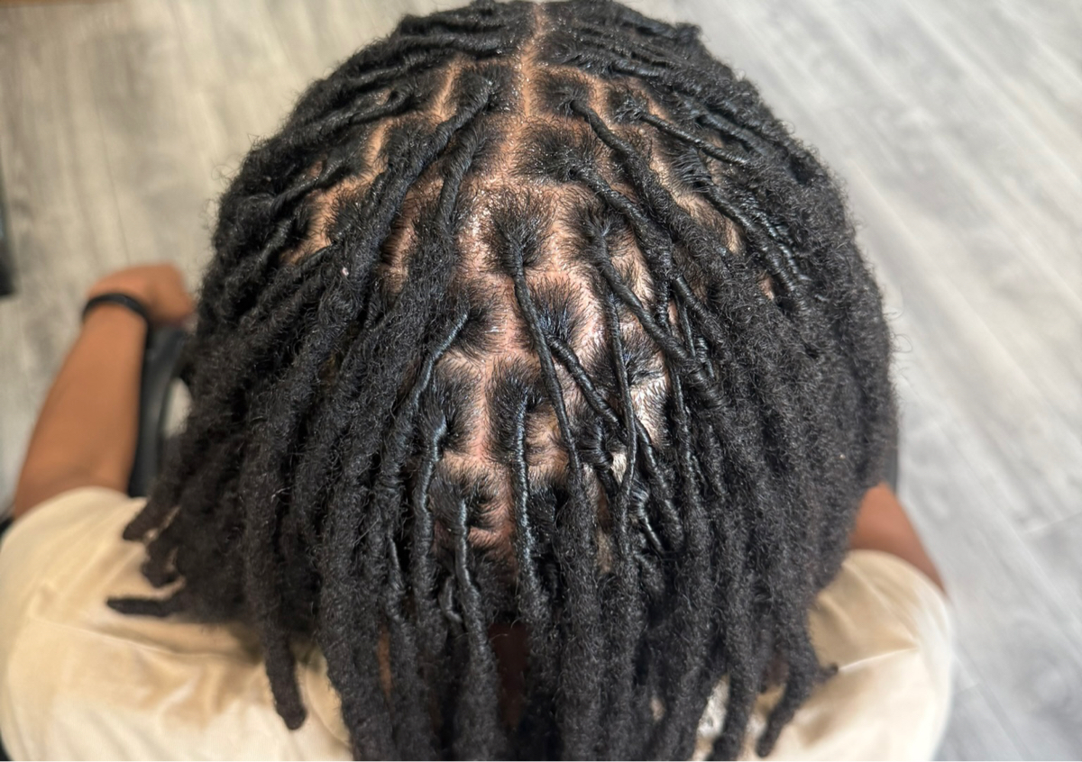 Palm Roll Comb Retwist 30-50 locs