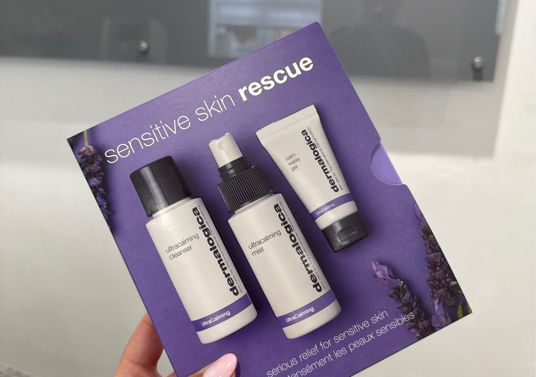 Sensitive skin rescue kit