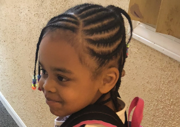 Kids cornrows