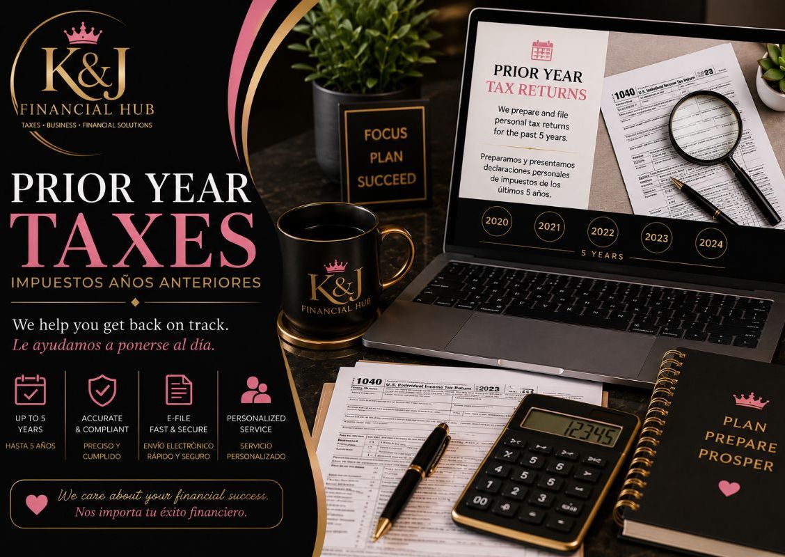 Prior Year Taxes | Impuestos Años Anteriores