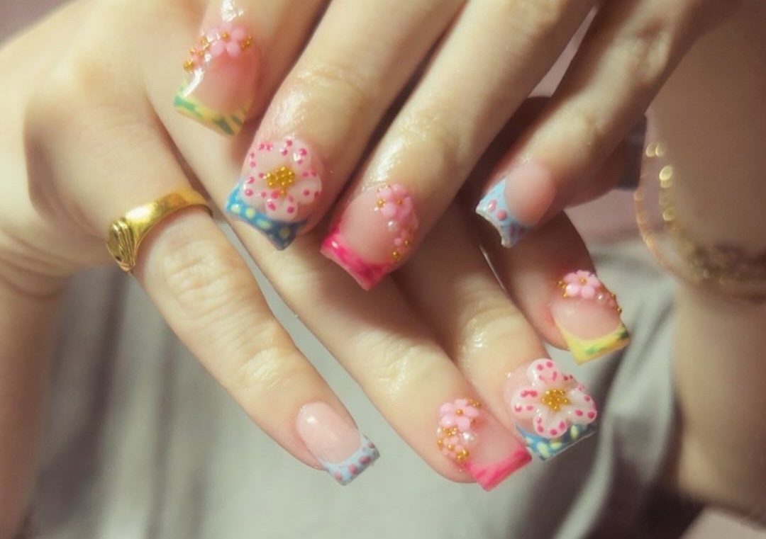 Short Polygel full set 