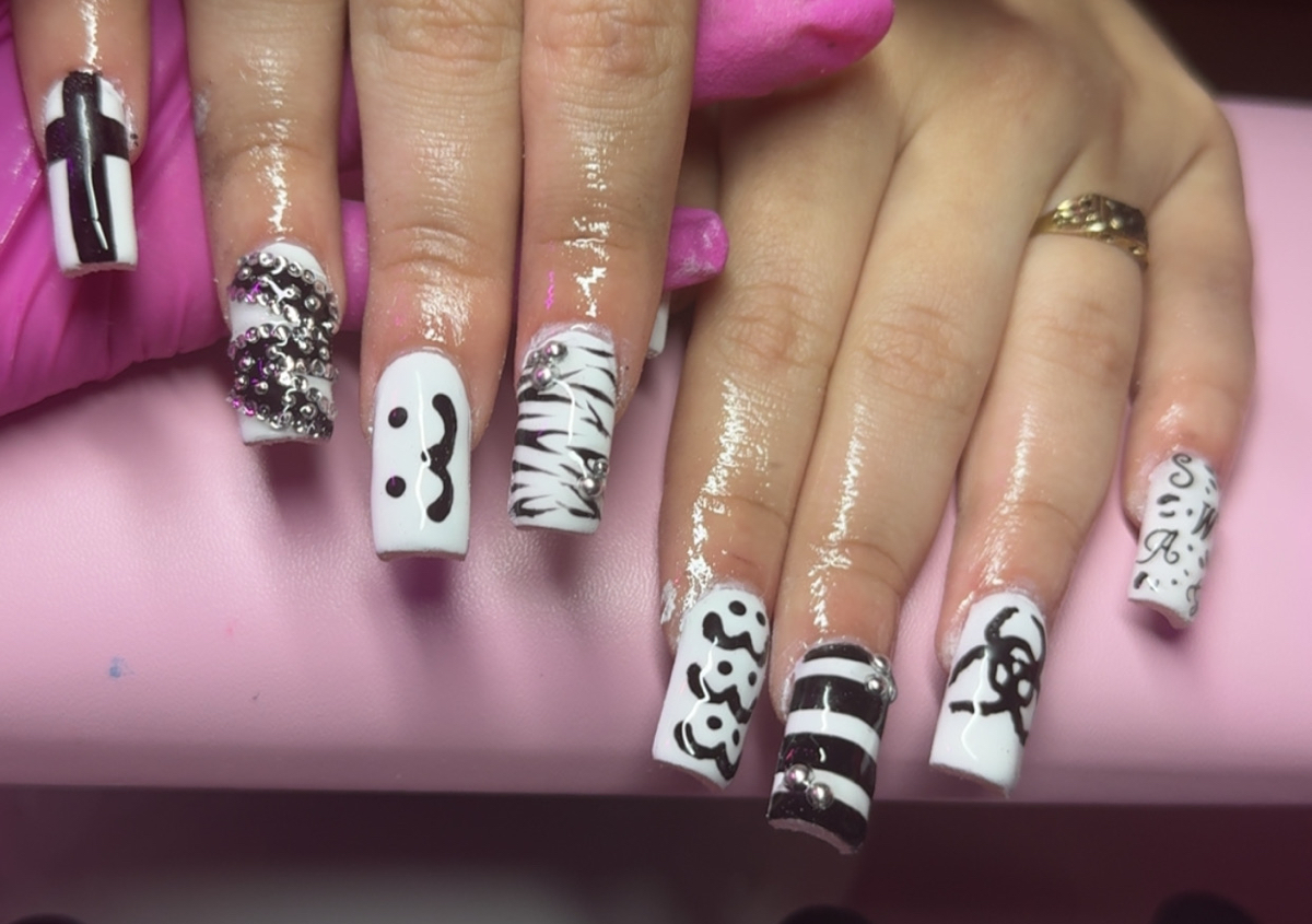 Long Polygel full set 