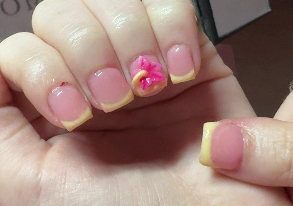 Builder gel manicure 