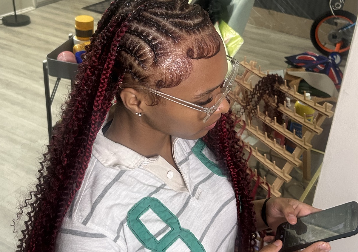 Freestyle fulani braids/ twist