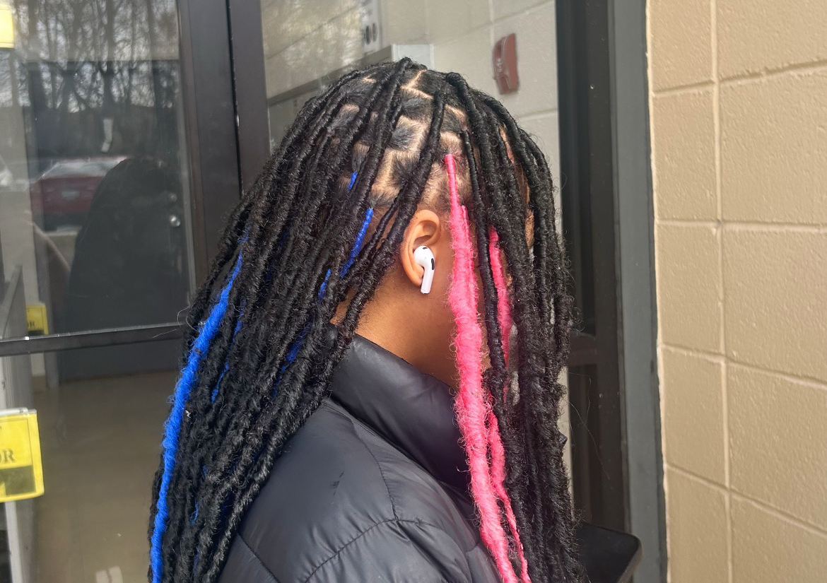 Soft locs hair provided 