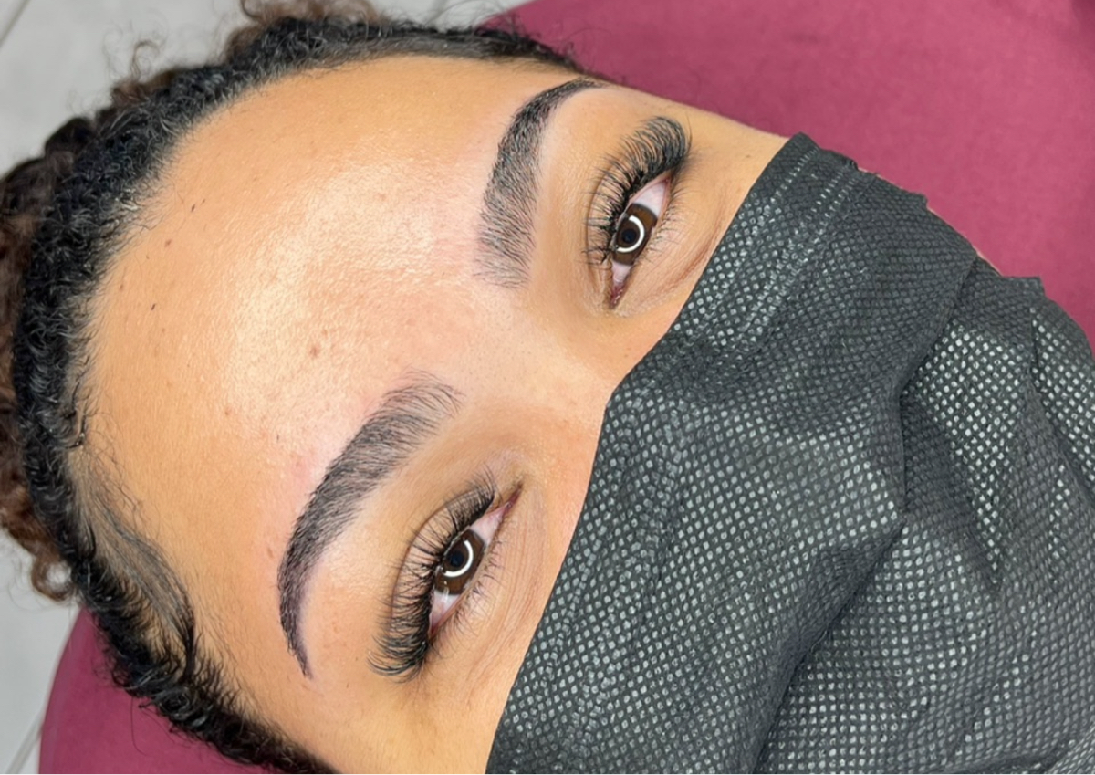 Brow Goddess Tint with Individual Classic Lashes 