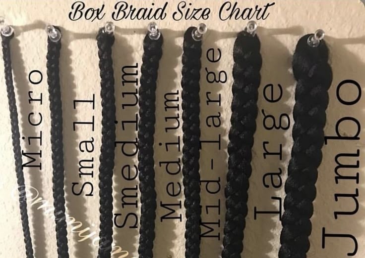 Colored Box braids