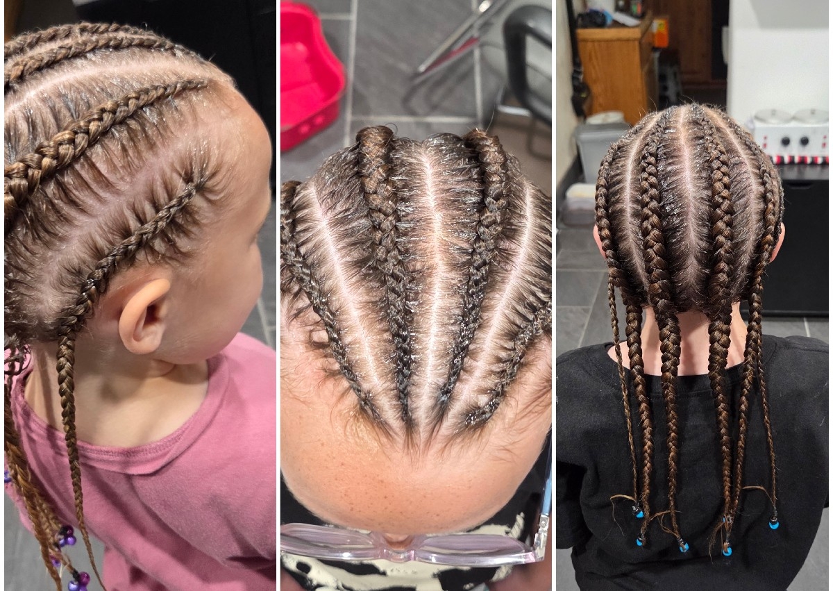 Straight Back Braids/Dutch Braids 