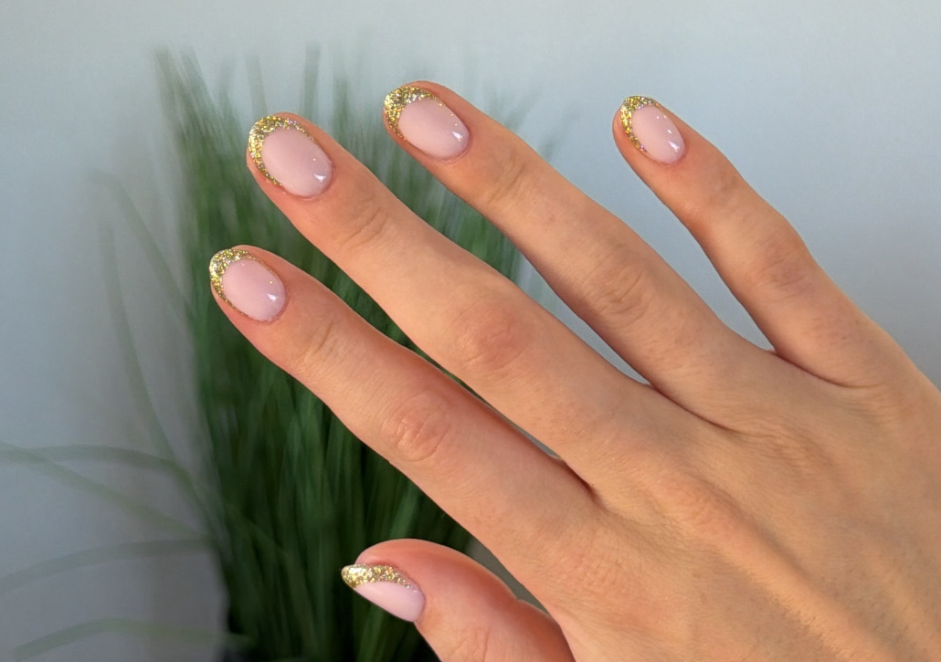 BIAB French tips