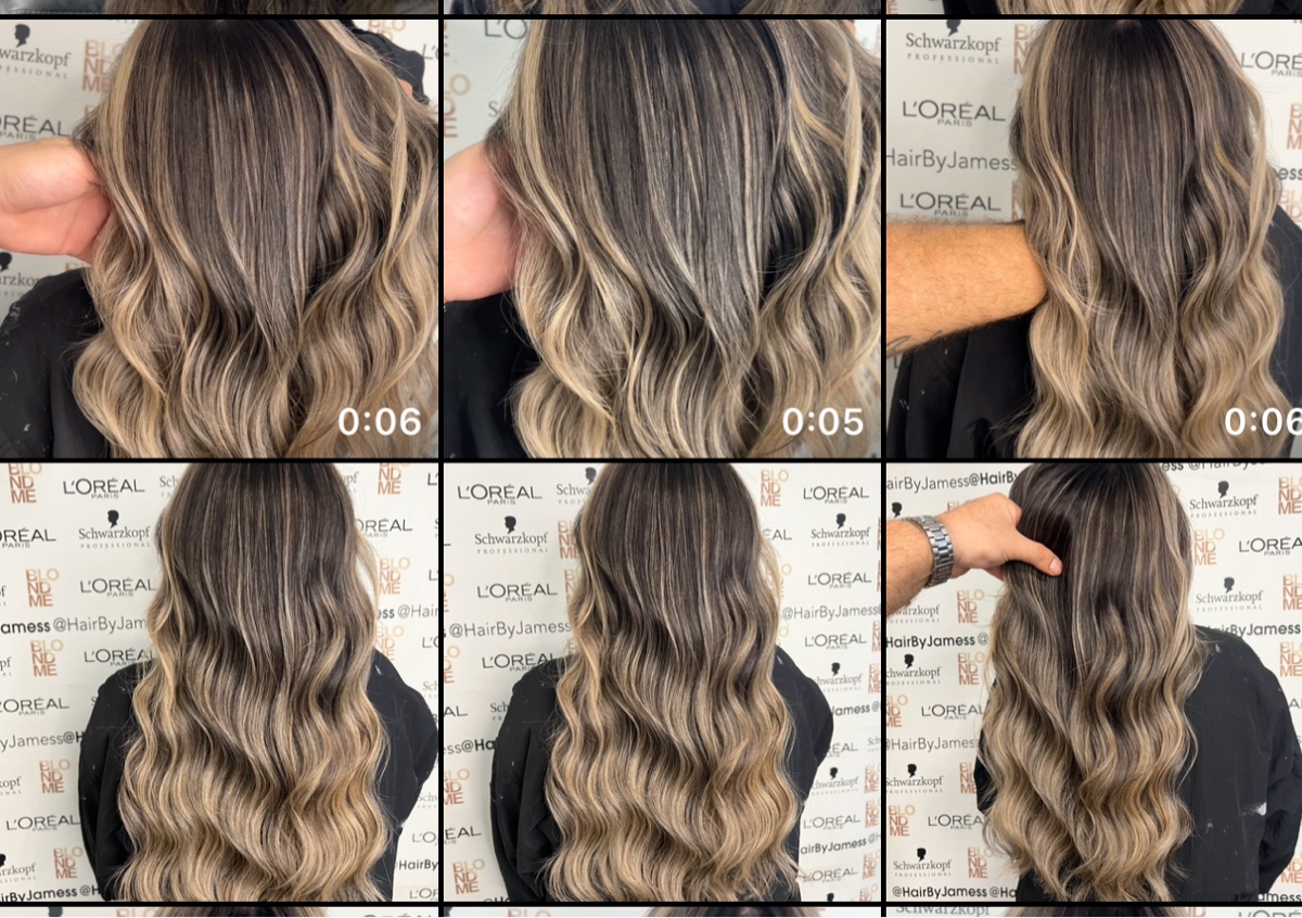 long lenthg balayage+olaplex+gloss