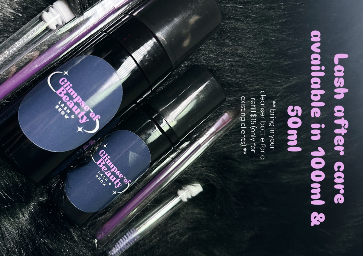 Lash Extension Cleansers (spoolie&brush included)