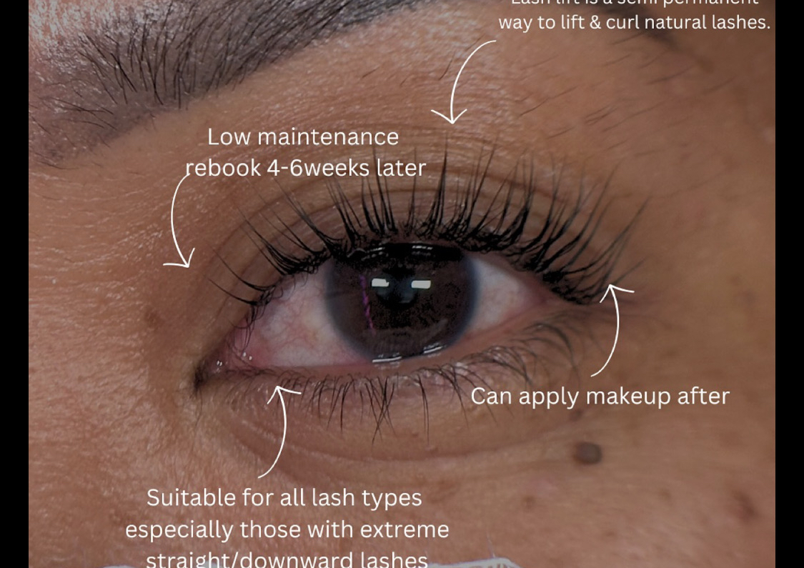 Lash Lift And Tinting