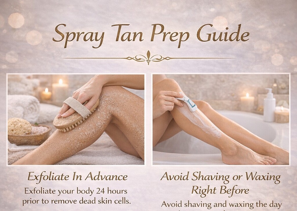 Full body spray tan 