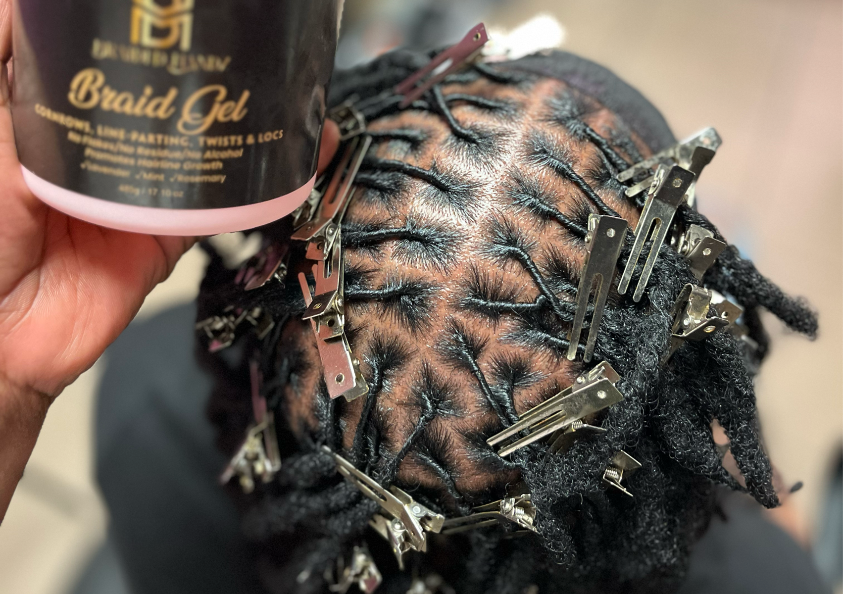 Wash retwist and style 