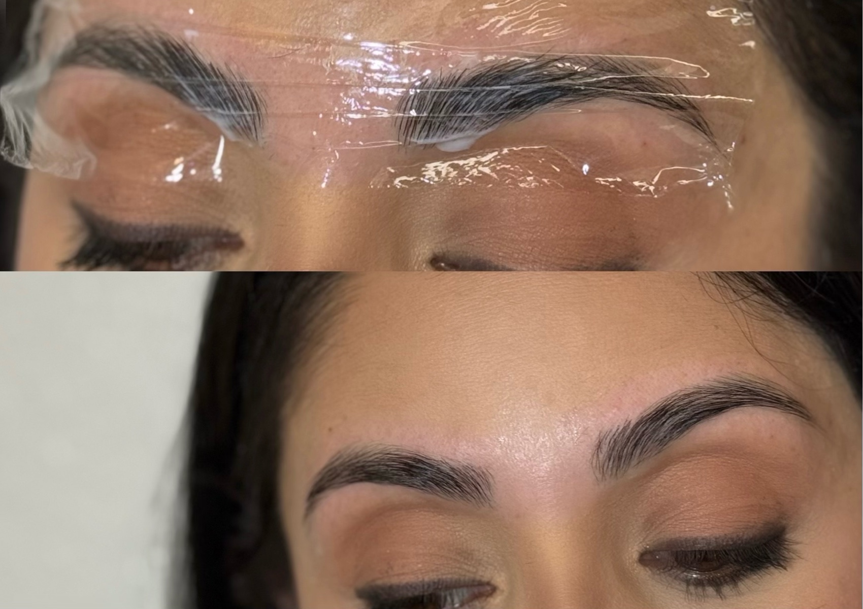 Partial Brow Lamination