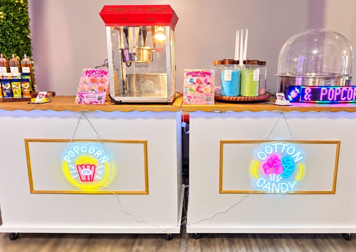 Popcorn & Cotton Candy Cart