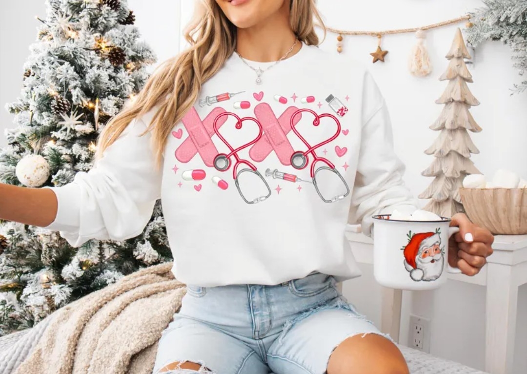 Nurse Valentine Sweatshirt 