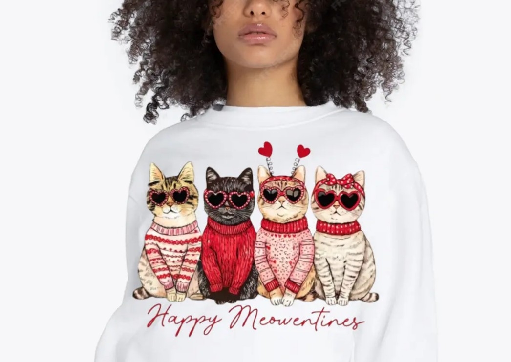 Meowentines Sweatshirt 
