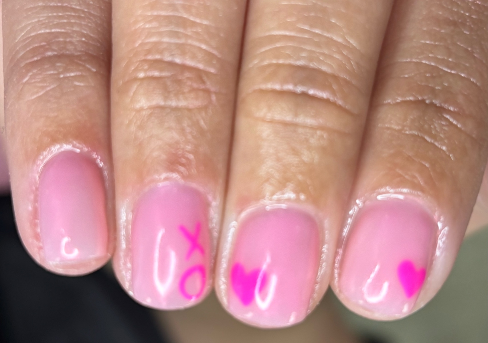 Esmaltado en gel max Rubber base (Manos)