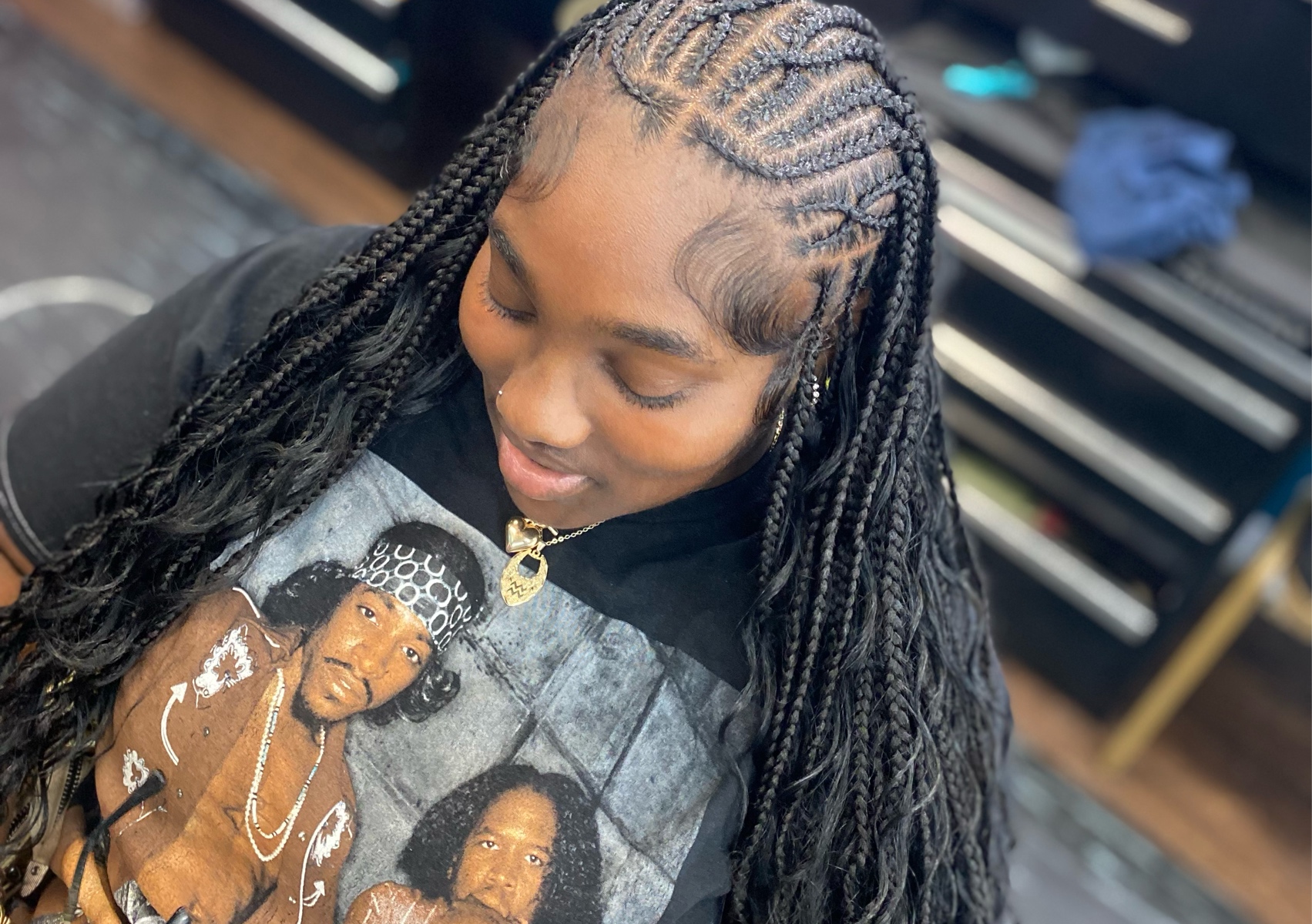 Fulani Knotless Medium