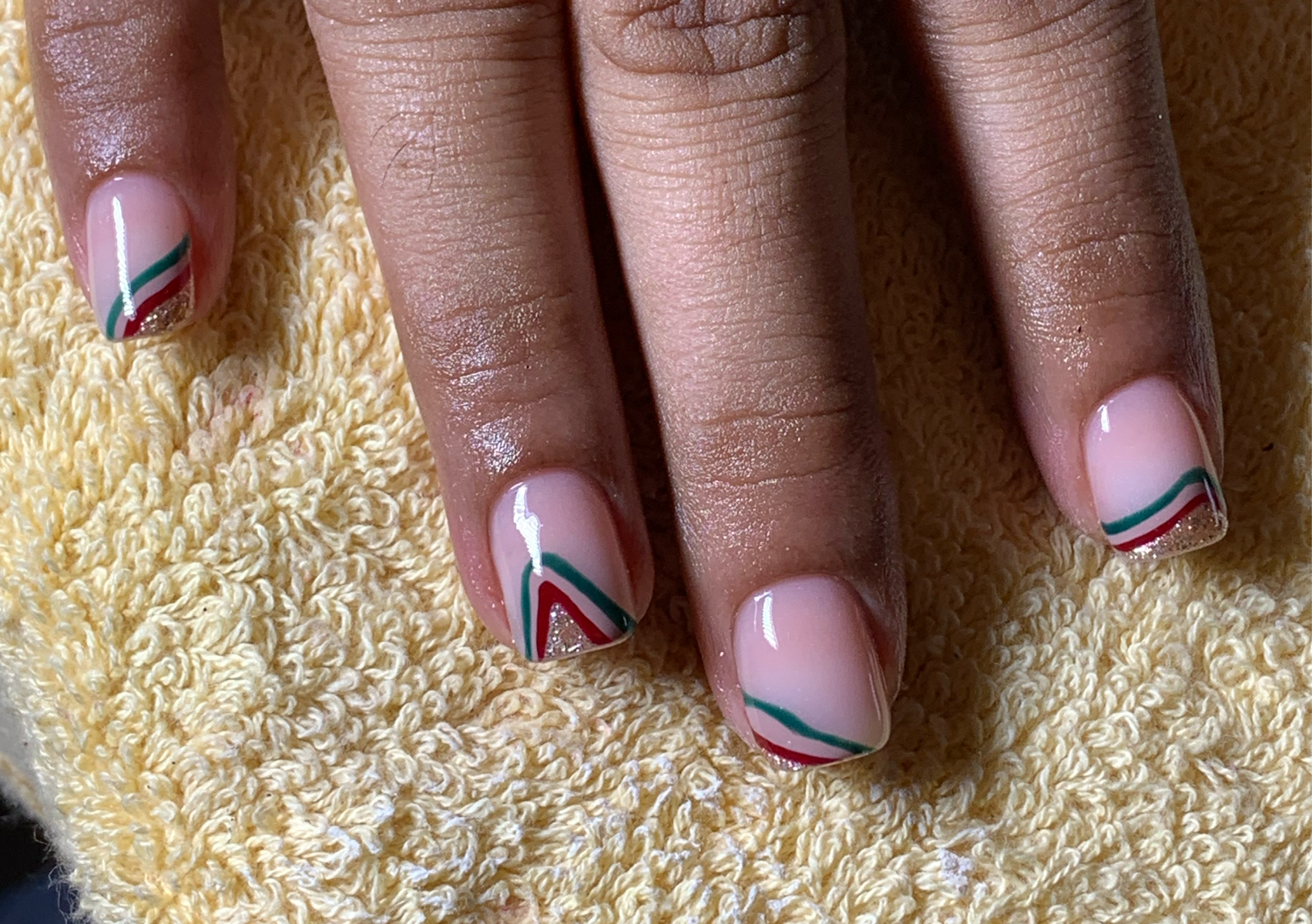 Acrylic Overlay (Nail Wrap) | Nail art 