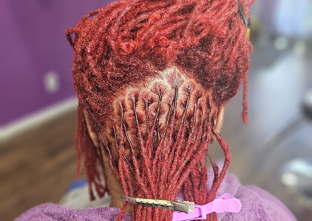 Retwist (small locs)