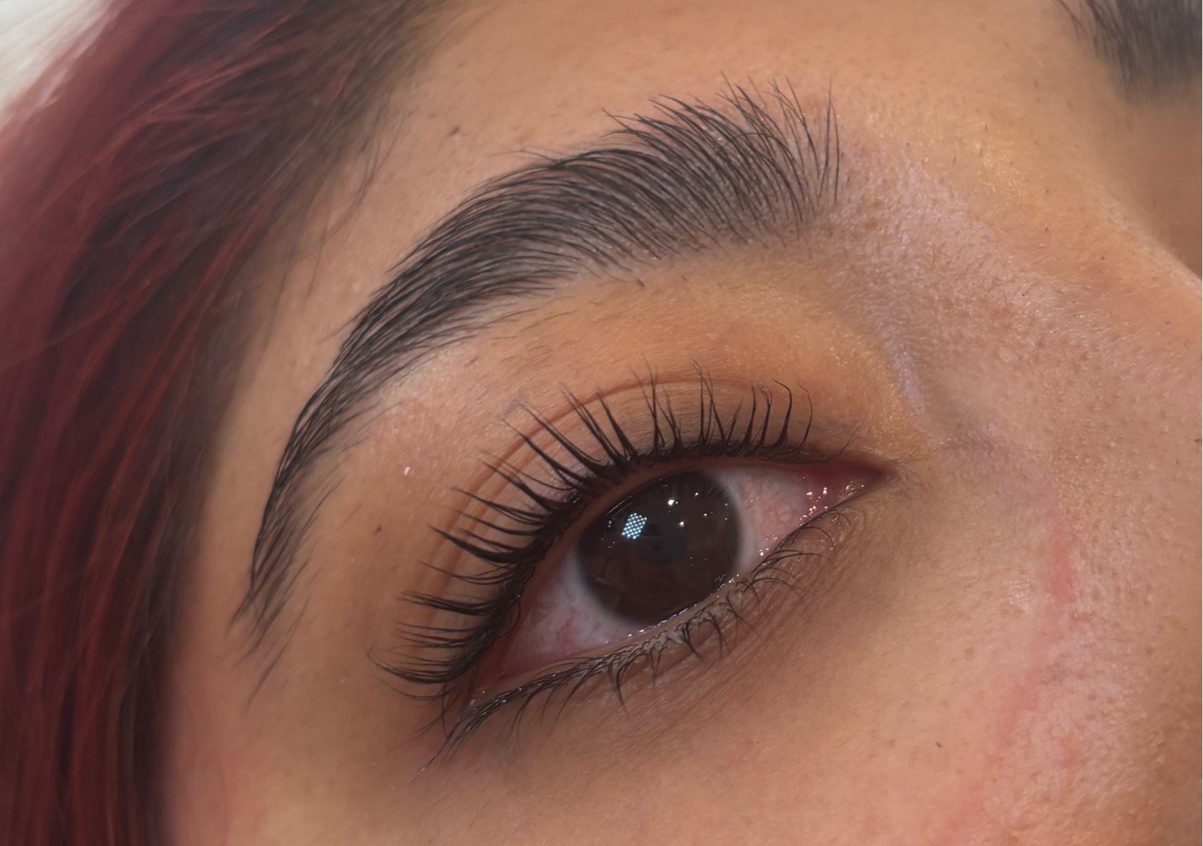 Korean lash lift & tint